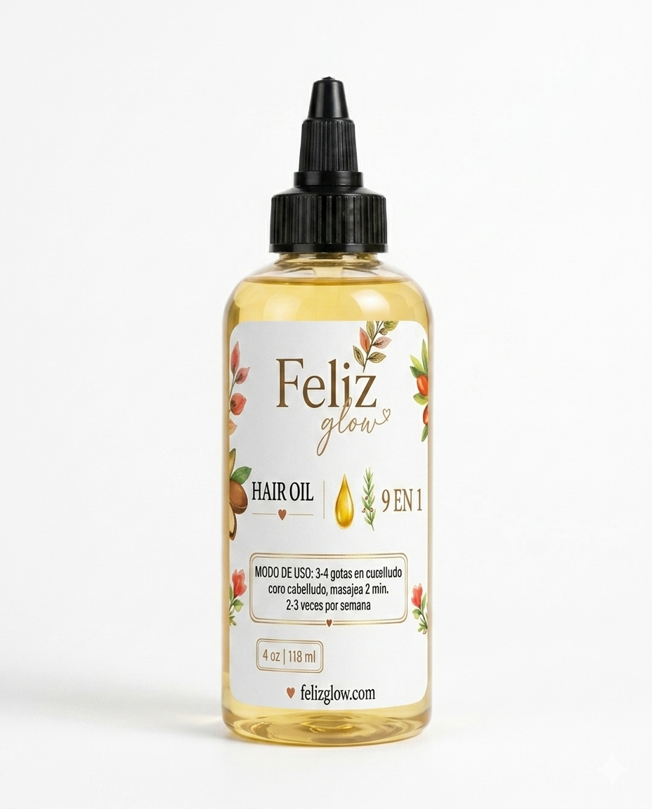 Aceite Capilar Feliz Glow - Fórmula Exclusiva